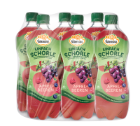 Produktbild für 6 x 0,75L Einfach Schorle Apfel-Beeren